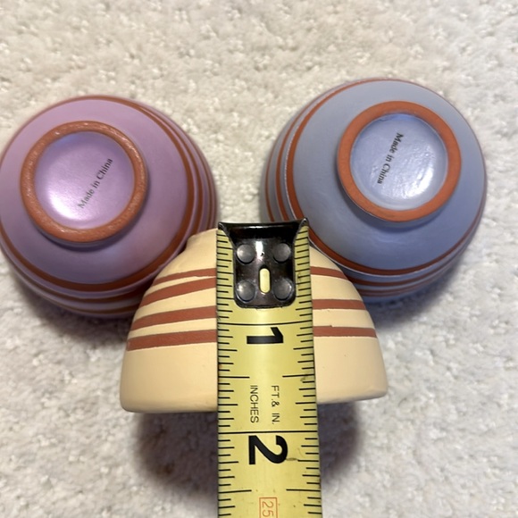 3 Ceramic Finger Bowls - Picture 5 of 5